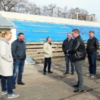 Відбулася виїзна робоча нарада по проведенню реконструкції стадіону СДЮШОР 