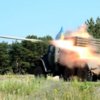 На Гончарівському полігоні тривають тактичні навчання з бойовою стрільбою підрозділів реактивної артилерії