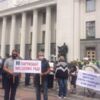 Голови чернігівських громад мітингували під Верховною Радою