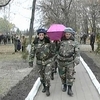 У міському парку перепоховано 11 воїнів часів Великої Вітчизняної війни