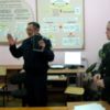 Офіцери Львівської Академії Сухопутних військ проводять агітаційні заходи з вихованцями чернігівського військового ліцею