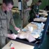 Естонці навчали українських медиків рятувати бійців на полі бою