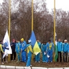 В Чернігові відбулася урочиста церемонія підняття прапорів з нагоди початку перших Юнацьких Олімпійських ігор