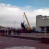 У Щорсі демонтували пам’ятник Леніну. ФОТО