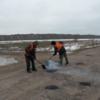 Продовжуються роботи з аварійної ліквідації ямковості