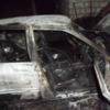 Внаслідок пожежі знищено легковий автомобіль. ФОТО