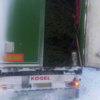 Поліція затримала вантажівку, яка перевозила новорічні дерева з порушенням чинного законодавства