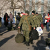 На Донбас вирушили бійці роти поліції особливого призначення 