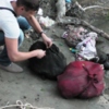 Замість об'єктів можливого кримінального походження, рятувальники дістали з дна річки Десна пакунки зі сміттям