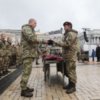 Українські десантники змінили колір берета з блакитного на темно-бордовий