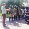Рятувальники провели спільні навчання з відпрацювання дій щодо гасіння пожежі у виховній колонії
