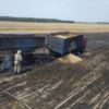 Вогнеборці ліквідували загоряння жита на полі та вантажного автомобіля, що перевозив зернові