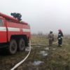 Вогнеборці продовжують заходи з ліквідації наслідків загорянь на торфовищах