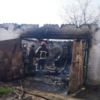 Прилуки: вогнеборці ліквідували загоряння легкового автомобіля та будівлі гаражу