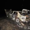 Прилуцька поліція розслідує обставини загоряння автомобіля з людиною всередині