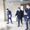 Андрій Прокопенко та Віталій Загайний ознайомилися із ходом будівельних робіт у двох медзакладах Чернігова