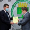 Андрій Прокопенко офіційно представив голову Новгород-Сіверської райдержадміністрації - Тараса Молочка