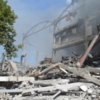 У Чернігові пожежу в неексплуатуємій будівлі остаточно ліквідовано
