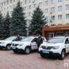 Три поліцейські підрозділи на отримали нові службові автомобілі