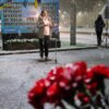 У Чернігові відбувся меморіальний захід біля стели Героям Небесної Сотні