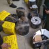 На кордоні з Білоруссю у сховку вантажівки виявили широкий асортимент запчастин до верстатів з обробки дерева та металу