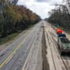 Біля Сокирина йдуть роботи з регенерації основи дороги