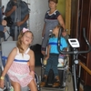 Чернігівські військові артисти вручили спеціальний велотренажер хворим дітям