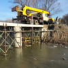 В Ольшані на дорозі Т-25-24 Борзна - Ічня - Прилуки ремонтується аварійний міст