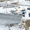 На мосту через Снов роблять каркас майбутньої монолітної плити