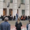 Концерт на театральних сходах у Чернігові