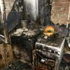 Чернігів: залишена увімкненою газова плита призвела до пожежі. ФОТО. ВІДЕО