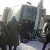 На Чернігівщині перекинувся автобус з пасажирами