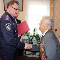 Найстаріший ДАІвець України відзначив 95-річний ювілей