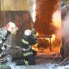Рятувальники ліквідували пожежу будівлі з виробництва меблів і твердопаливних котлів